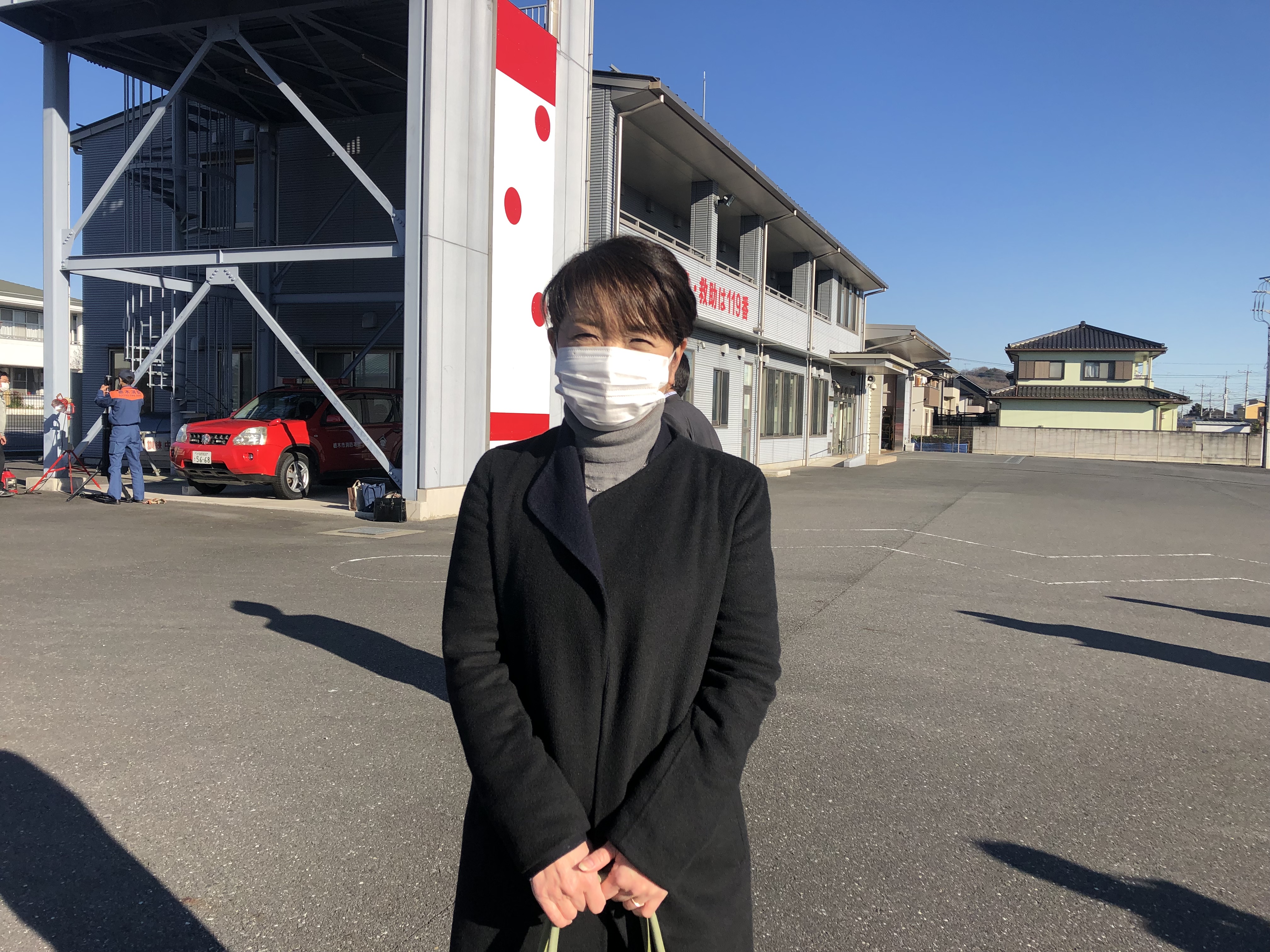 消防分署見学